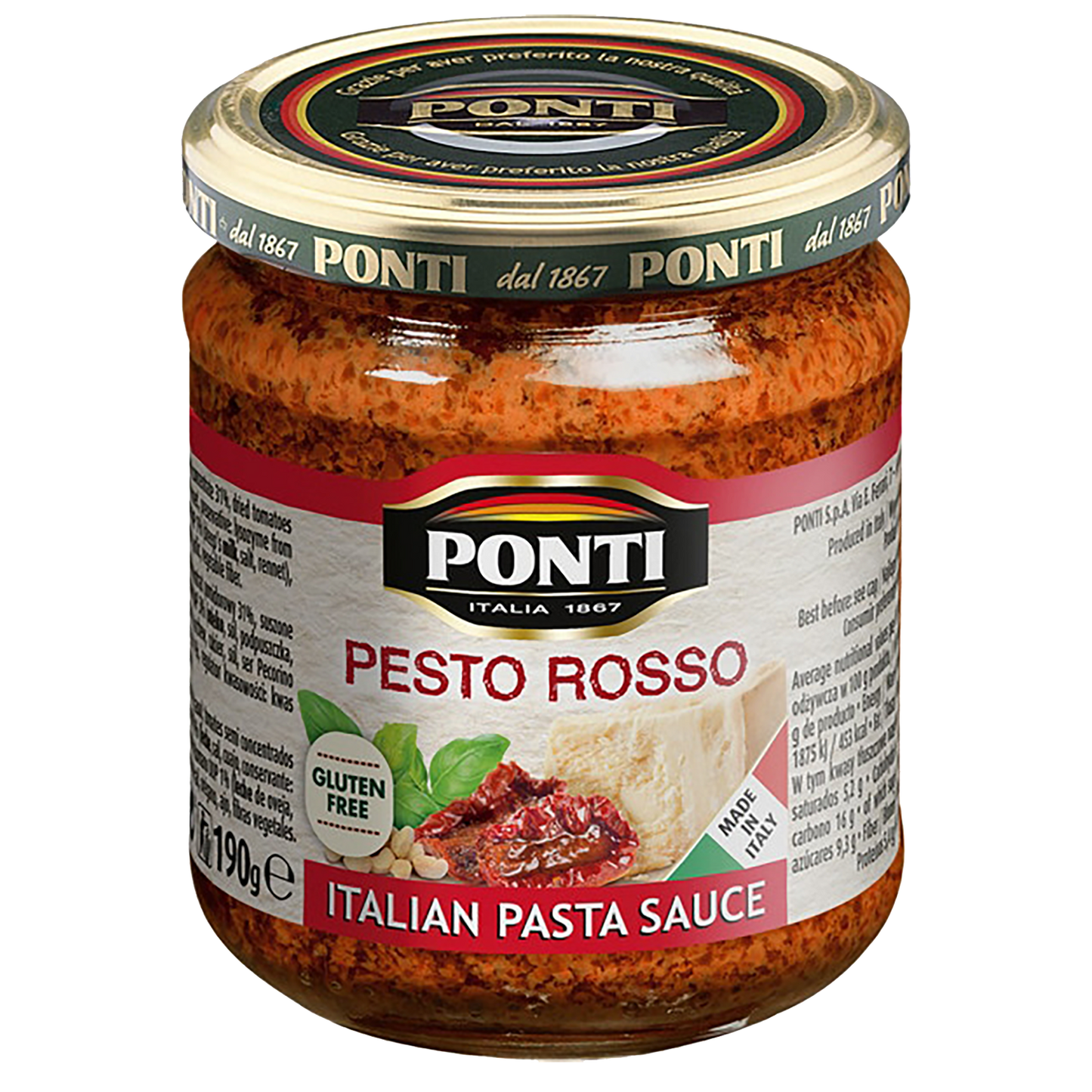 Salsa Pesto Rosso Ponti