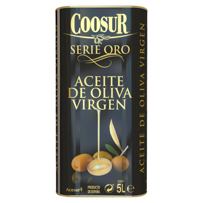 Aceite de Oliva Virgen Serie Oro en Lata 5L
