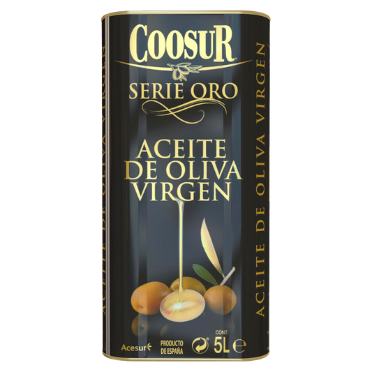 Aceite de Oliva Virgen Serie Oro en Lata 5L