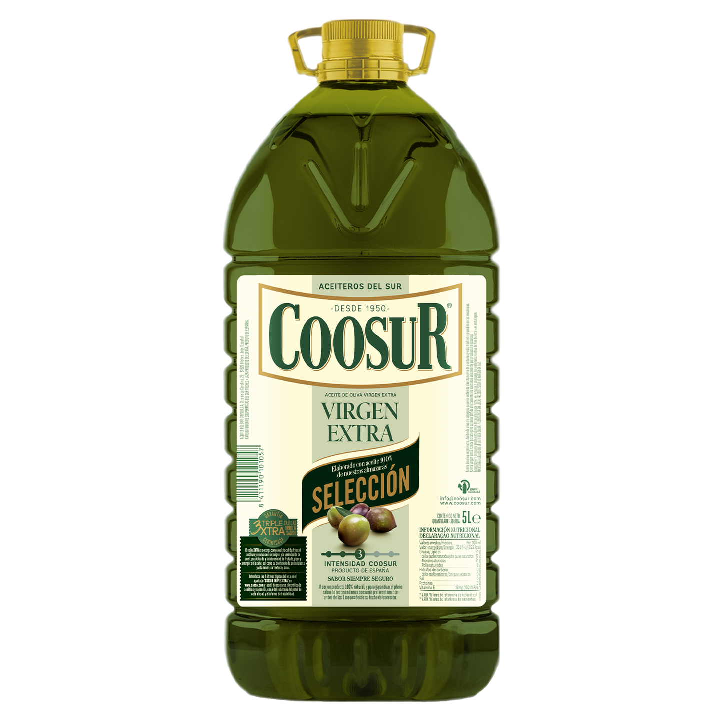 Garrafa Aceite de Oliva Virgen Extra Selección 5L