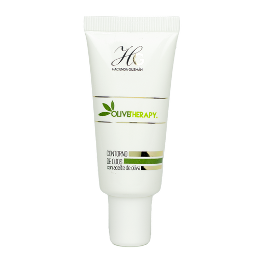 Contorno de ojos con aceite de oliva