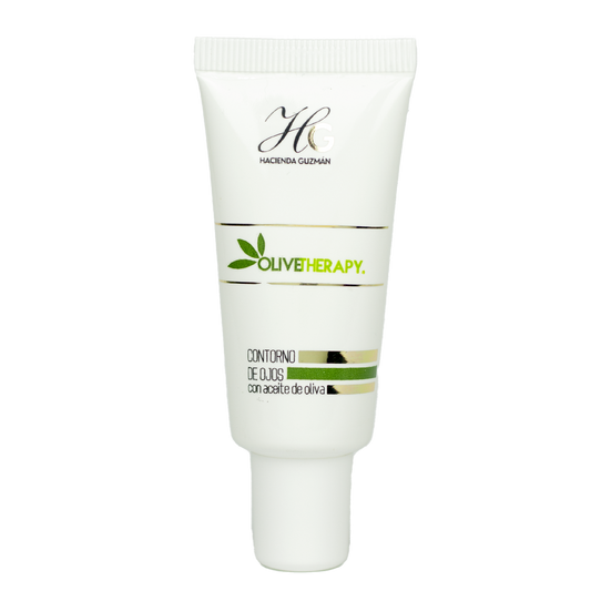 Contorno de ojos con aceite de oliva