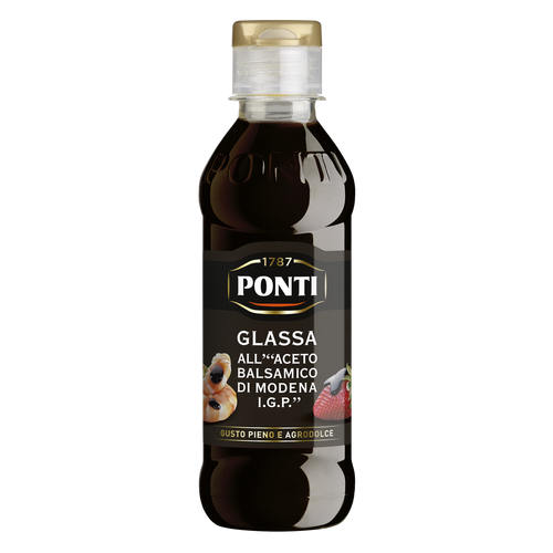 Glassa de aceto balsámico IGP Módena de Ponti 250 g
